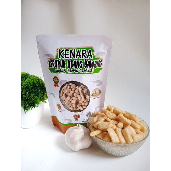 

kerupuk udang bawang putih kenara berat 500 g