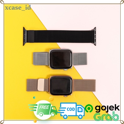 I WACTH Milanese Stainless Magnet Strap for Apple Watch Band