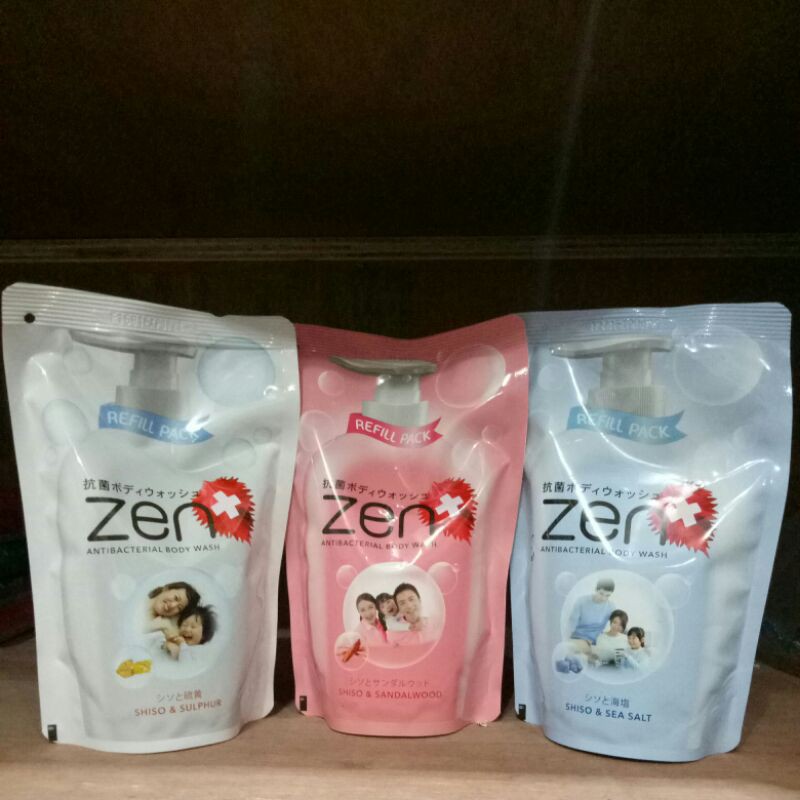 zen body wash refil 400ml