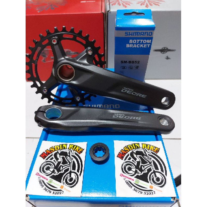 Deore Crank Singel Crank Deore