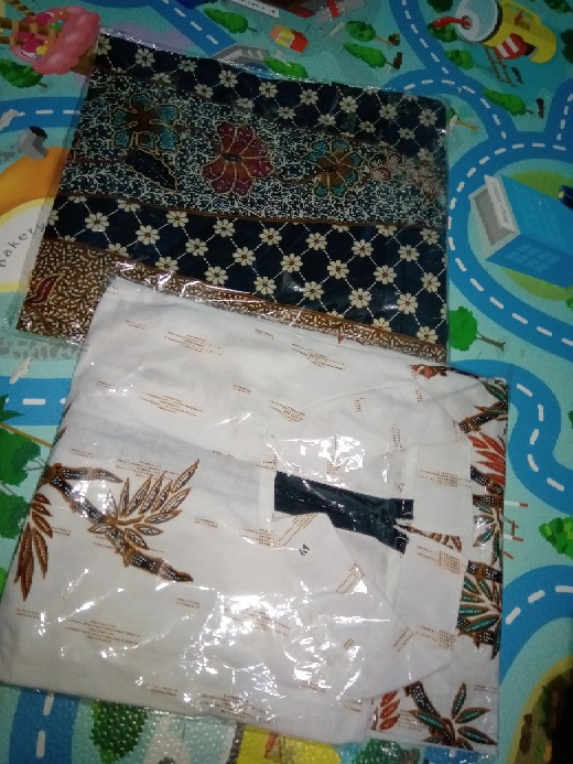 M-l-xl-xxl Batik Tunik Wanita Asj Sa Hrb026 Kenongo Pekalongan Sogan Tulis