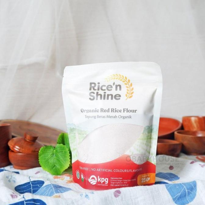 

Promo Awal tahun Rice 'n Shine Tepung Beras Merah Organik 250 gr Promo Awal tahun