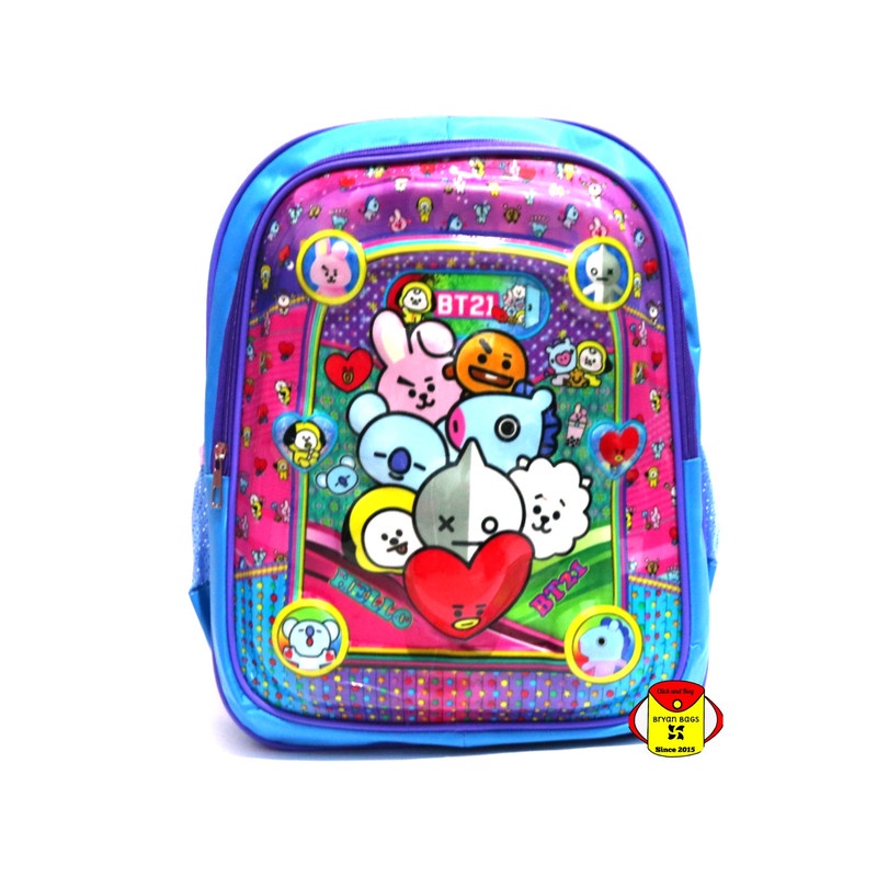 tas bt21 anak perempuan sekolah sd