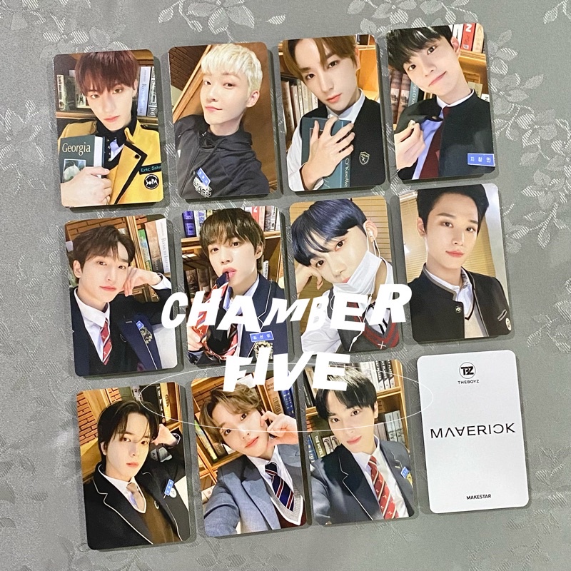 The Boyz Maverick Makestar 3 PO Benefit Photocard