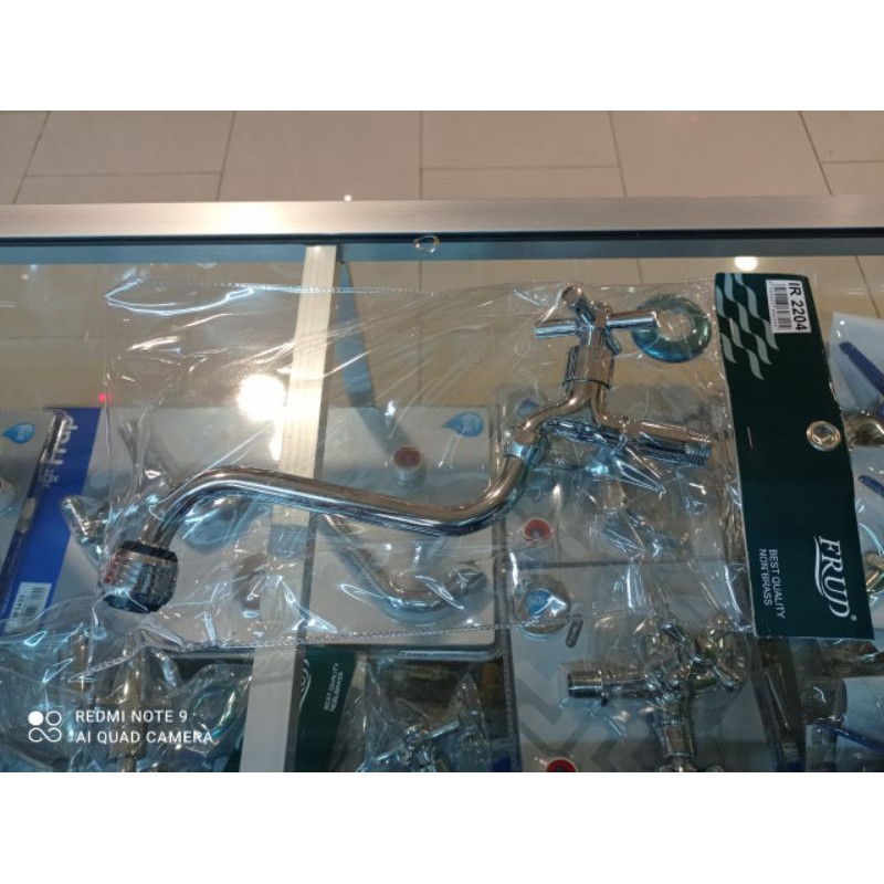 Kran Air Wall Sink Tap Merk FRUD Type IR2204 ukuran 1/2 inch