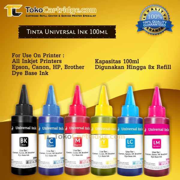 Tinta Refill Canon PG810 CL811 PG 810 CL 811 100ml Black Color 47 57 88 98 740 741 745 746 830 831