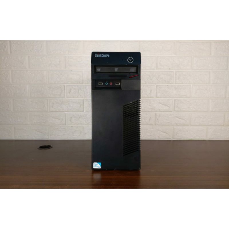 Paketan PC Lenovo ThinkCentre M70e Lcd 19in Wide Core 2Duo E7500 Ram 2 GB HDD 160GB  Berkualitas