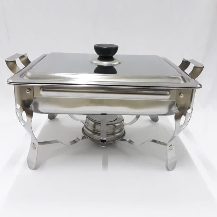 Chafing Dish with Warmer Stove / Panci Prasmanan plus Penghangat