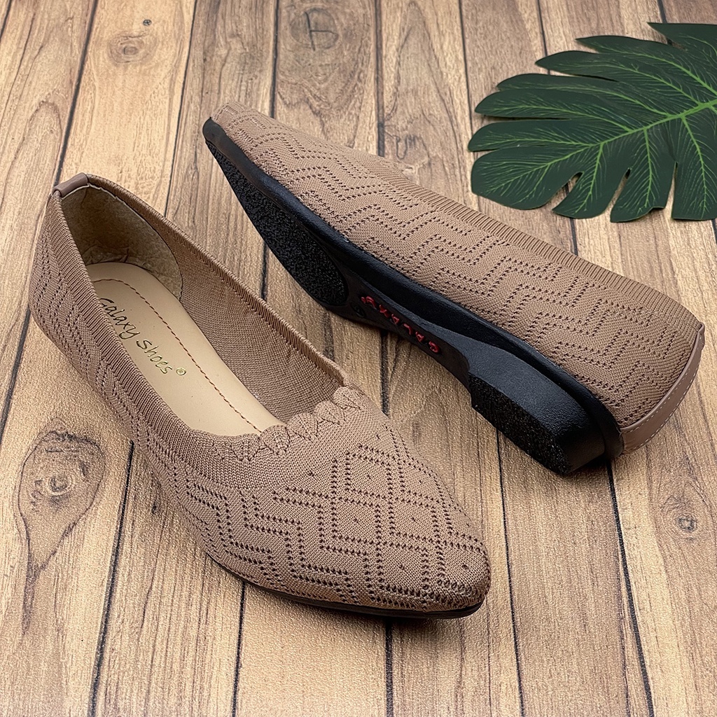 Sepatu Flat Wanita Rajut Import ID02 - CLARENZO