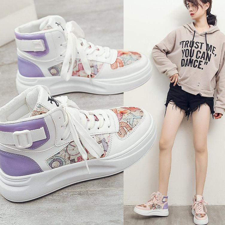 CODE2i2Hw--Importir.Fashion Sepatu Wanita Korea Hight Quality Premium Fashion Import Sport Shoes Sne