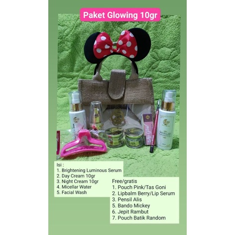 Promo Sale Paket Glowing & Paket Pemula Olla Skin Daily 10gr