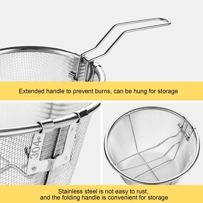 Btsg Keranjang Pengering Buah / Sayuran Model Lipat Bahan Mesh Untuk Dapur