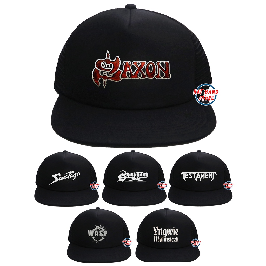 Topi Band / Topi Band Metal / Topi Band Metal Part 13 / Topi Trucker / Topi Snapback / Topi Jaring S