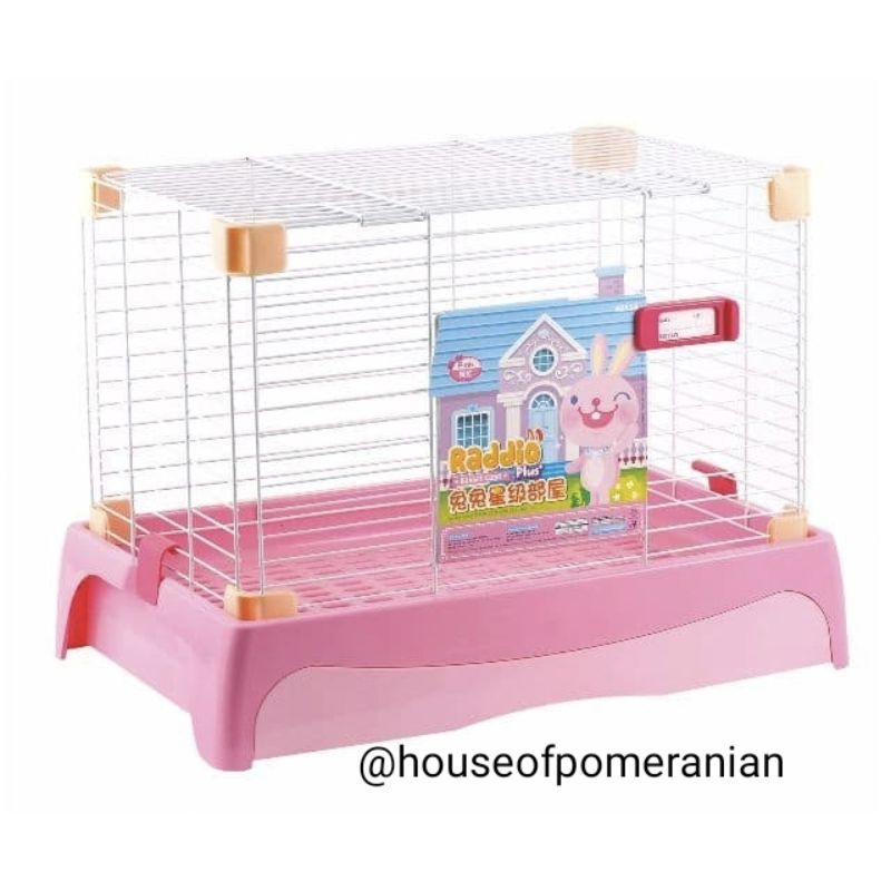 alice raddio AE115 pink AE116 blue rabbit guinea pig cage large kandang kelinci gerbil