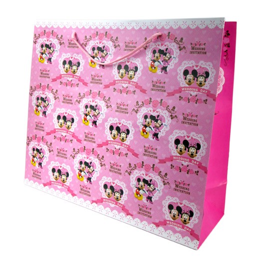 

TKH05 - Tas Karton Lebar Tas Ulang Tahun Goodie Bag Mickey Minnie Mouse XL