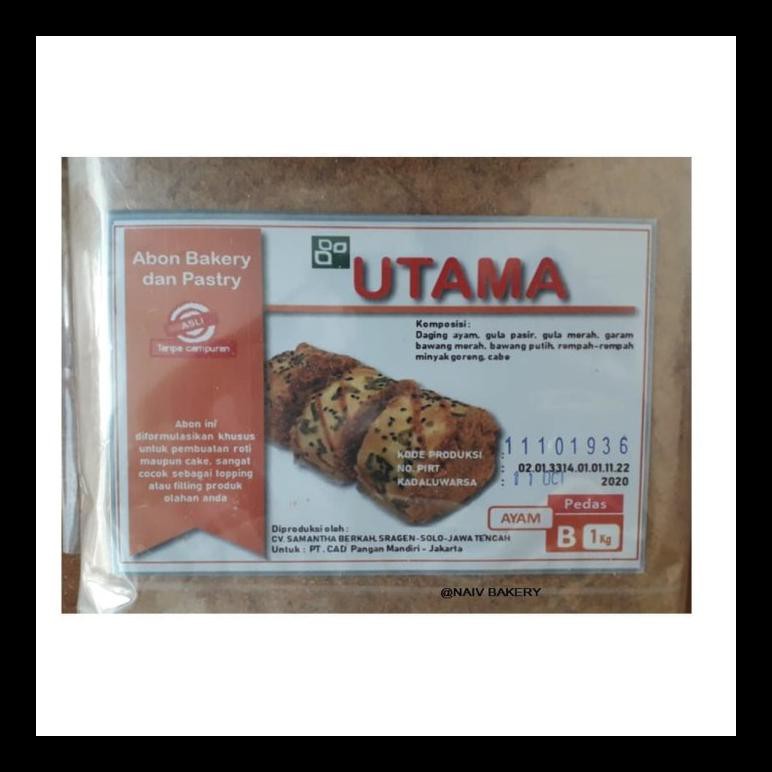 

NEW! ABON AYAM PEDAS 1KG MURAH