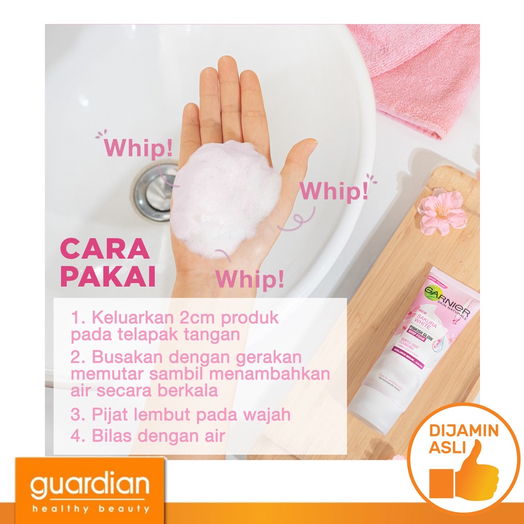 Garnier Sakura White Whip Foam 100 ml-4
