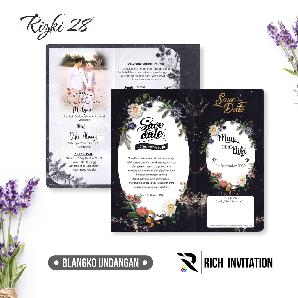 BLANKO UNDANGAN KOSONGAN RIZKI 28