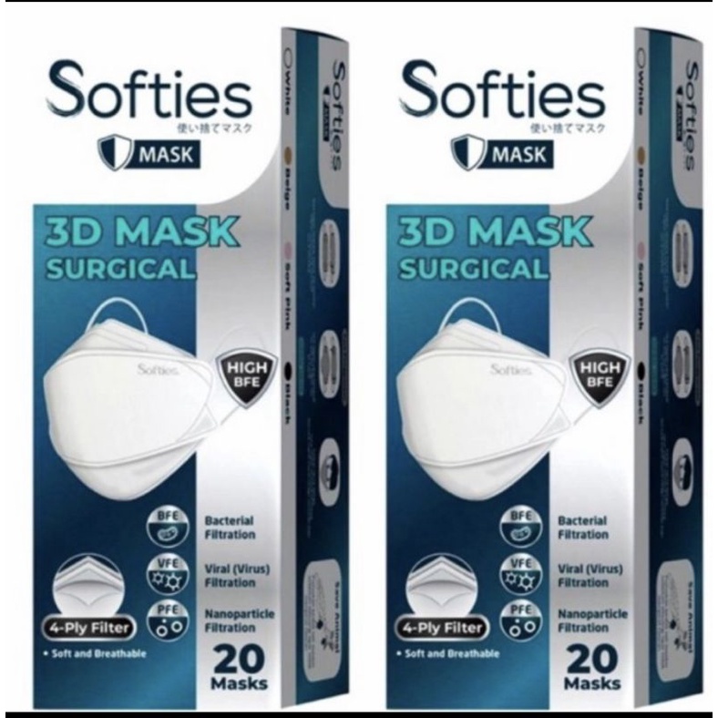 Masker Softies 3D Surgical