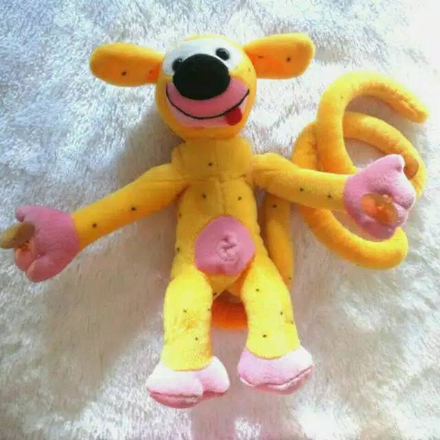 Boneka marsupilami tempel kaca