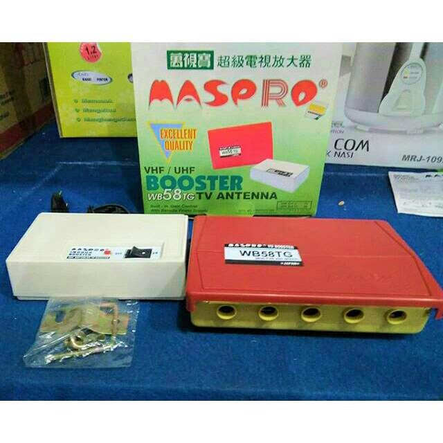 Booster Push on 990 penguat sinyal tv sunny co boster tv booster atas booster bawah MASPRO televisi