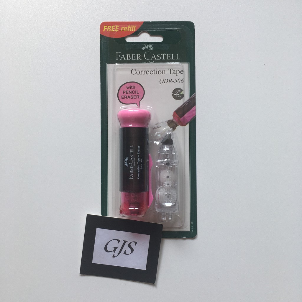 

Correction Tape Faber Castell QDR-506/Tip-Ex/Eraser