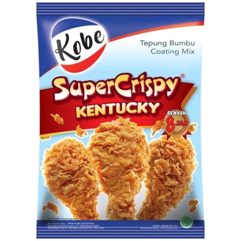 

Tepung Kobe Super Crispy Kentucky 210 gram