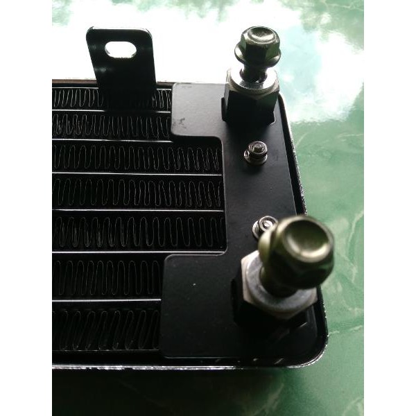 oil cooler viar chrome