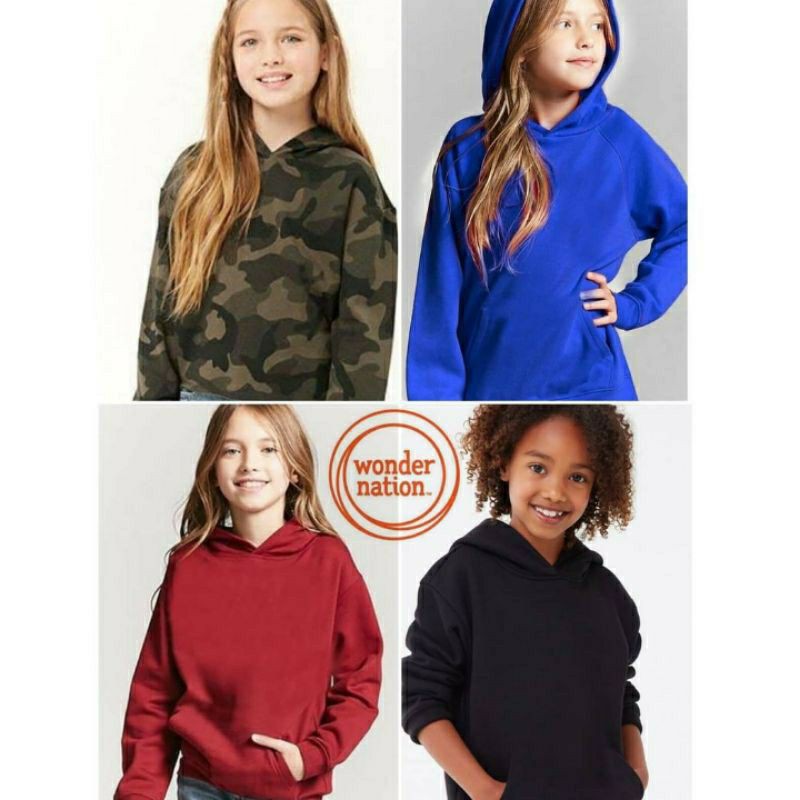 SWEATER HOODIE ANAK UNISEX WONDER NATION / JAKET ANAK