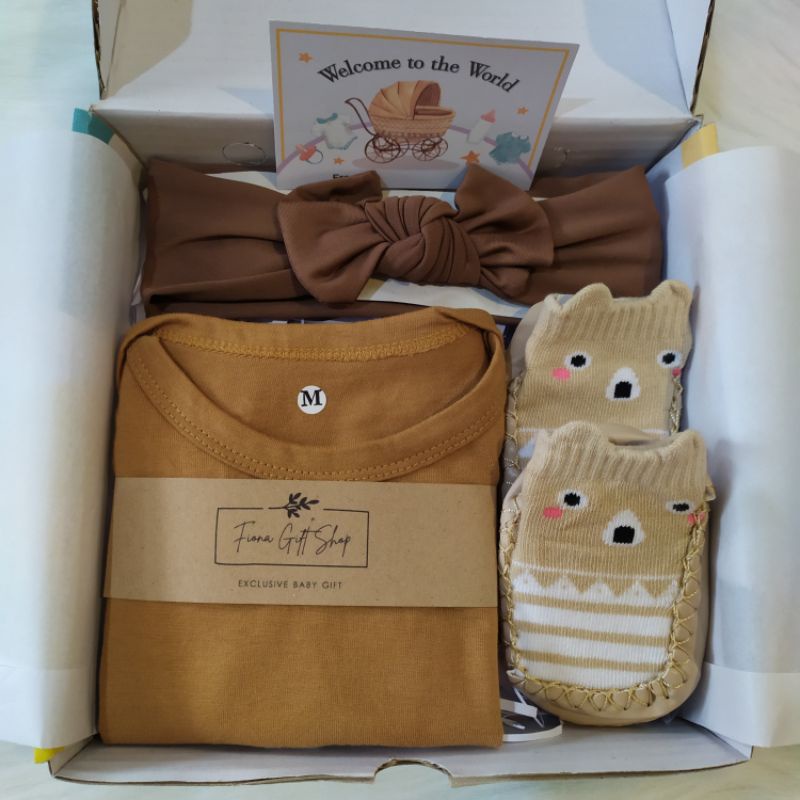 Hampers newborn| Parcel kelahiran|Kado bayi baby girl jumper (PW)