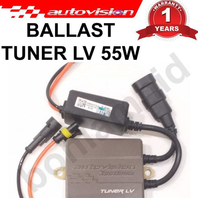 Ballast Hid Tuner Lv Autovision 55W Xentinum Slim Full Ac Hid Mobil - Tuner Lv 55W Bohlamhid