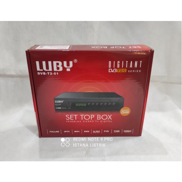 Receiver TV Digital Set Top Box Luby Full HD DVB-T2-03 STB DVBT2 LUBY STB Luby