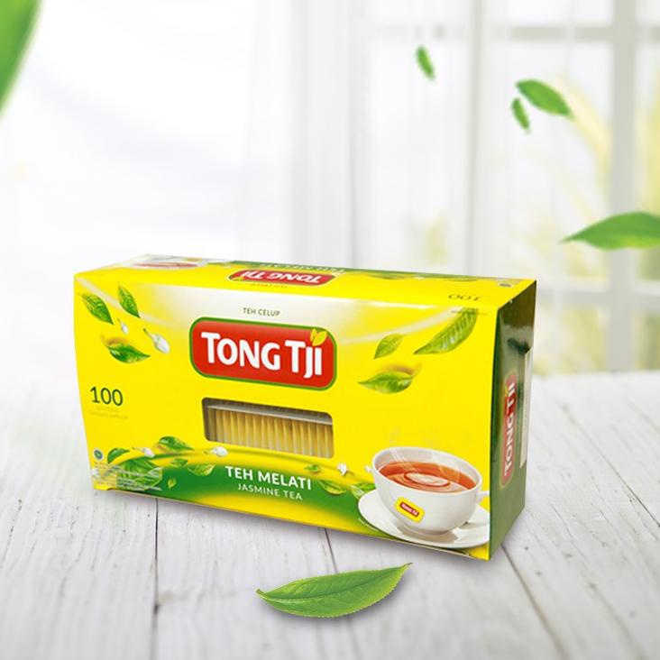 

Promosi Spesial--Tong Tji Jasmine Tea Teh Celup Dgn Amplop 1 pack (2 gr x 100 teabags)