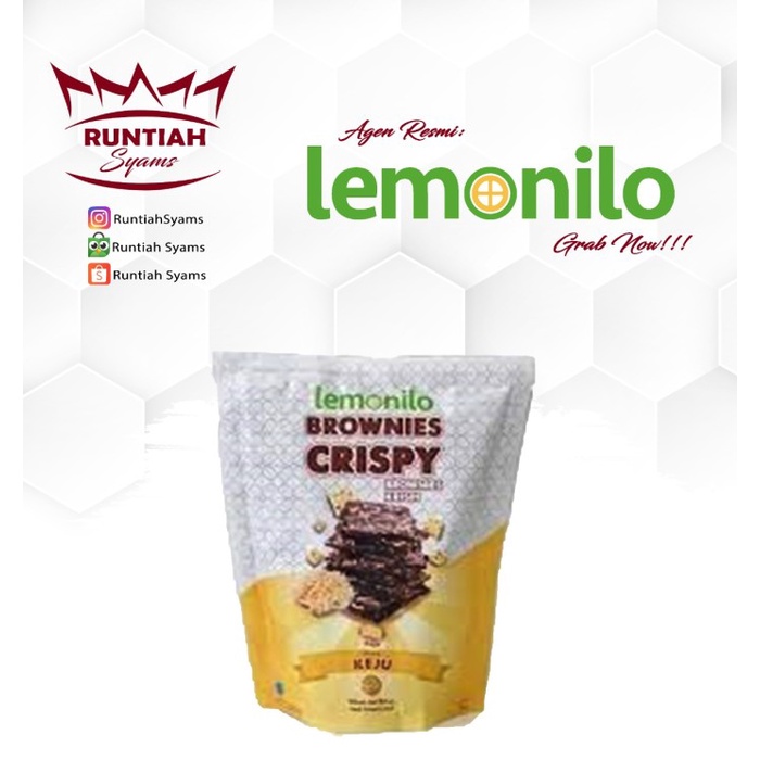 

Tr20Re Lemonilo Brownies Crispy All Variant - Brownies Keju Ht51G