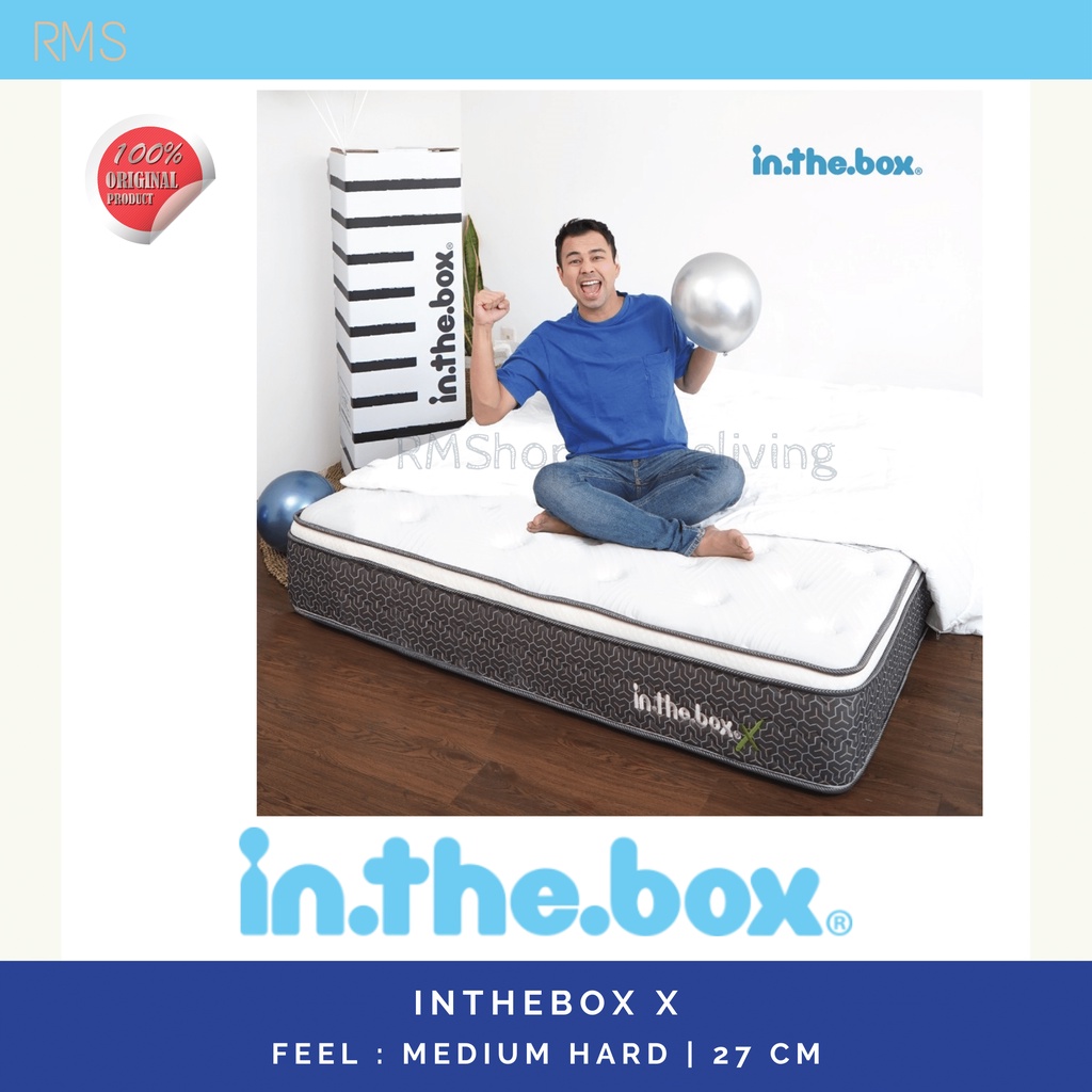 FREE ONGKIR - InTheBox X Kasur Spring Bed Pocket Spring / In The Box / Kasur / Srping Bed / Matras /