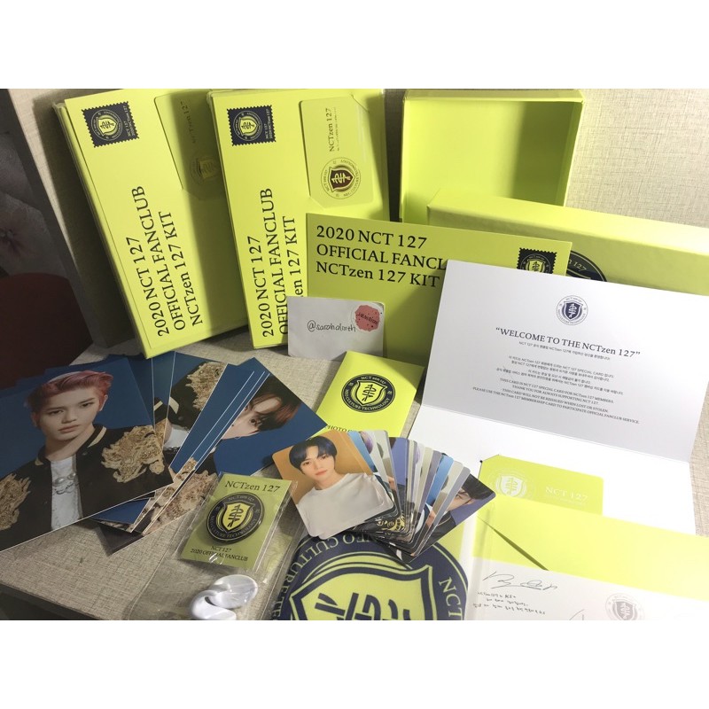 [SHARING] NCT 127 ACE Membership Welcome Kit