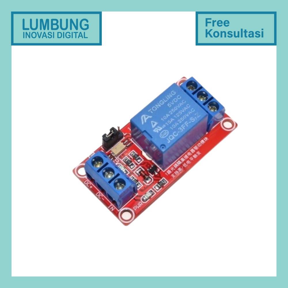 Relay Module 1 Channel 5V  Arduino LOW Trigger