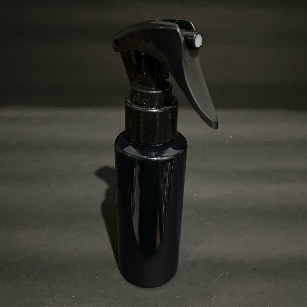 BOTOL 150ML SPRAY TRIGGER FULL HITAM BOTOL RF 100ML