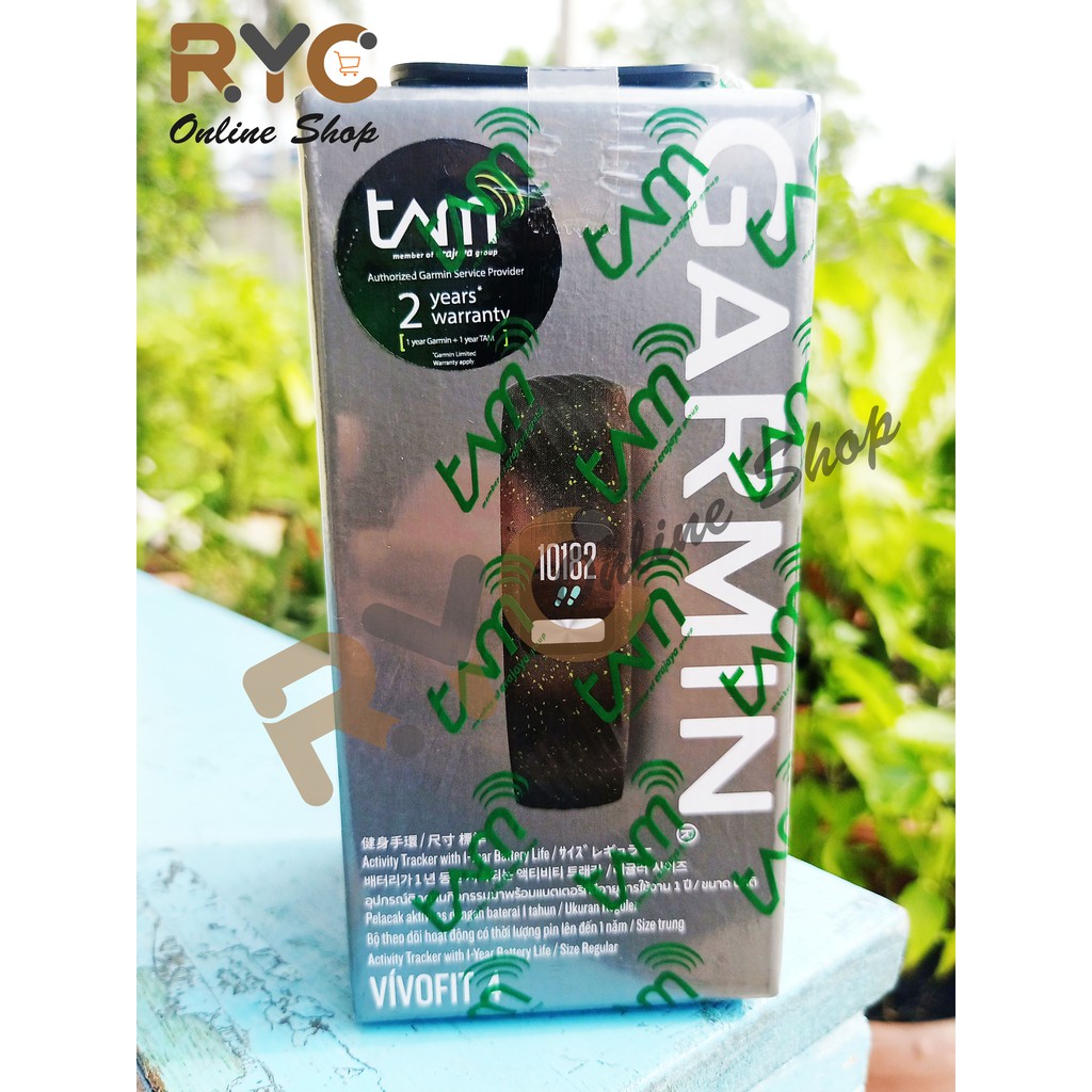 Garmin Vivofit 4 Garansi Resmi TAM / Garmin Indonesia - Black / GARMIN Smartwatch Vivofit 4