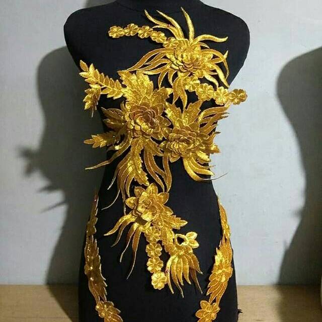 Renda bordir cendrawasih