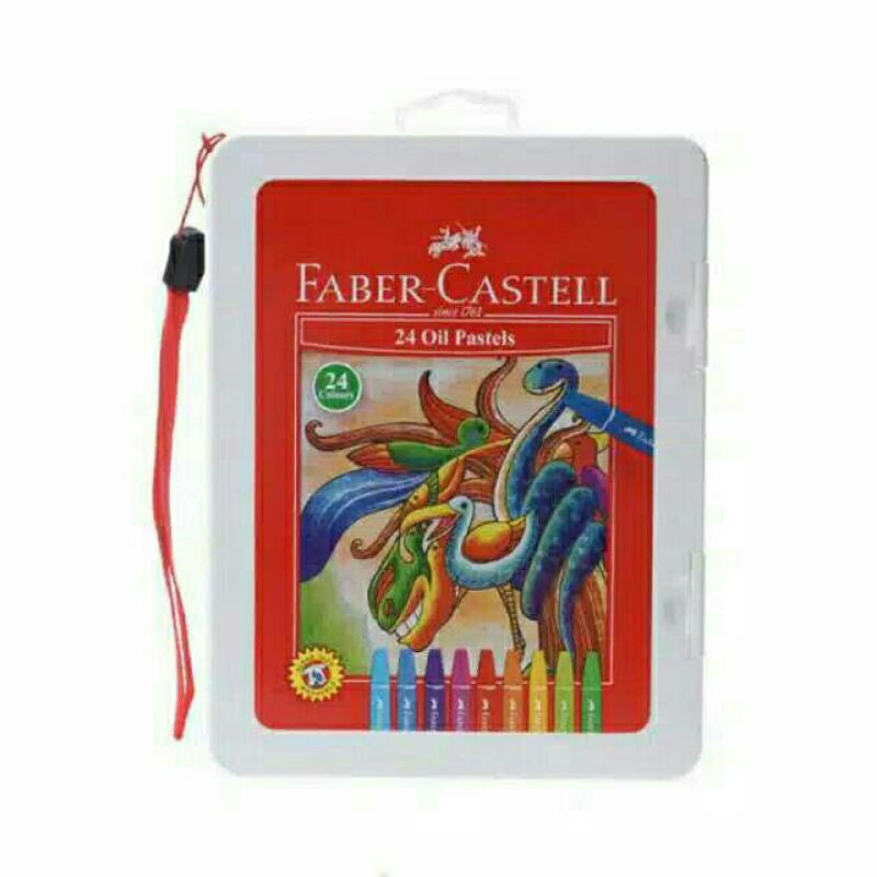 

Crayon Oil pastel Faber castell 24 warna