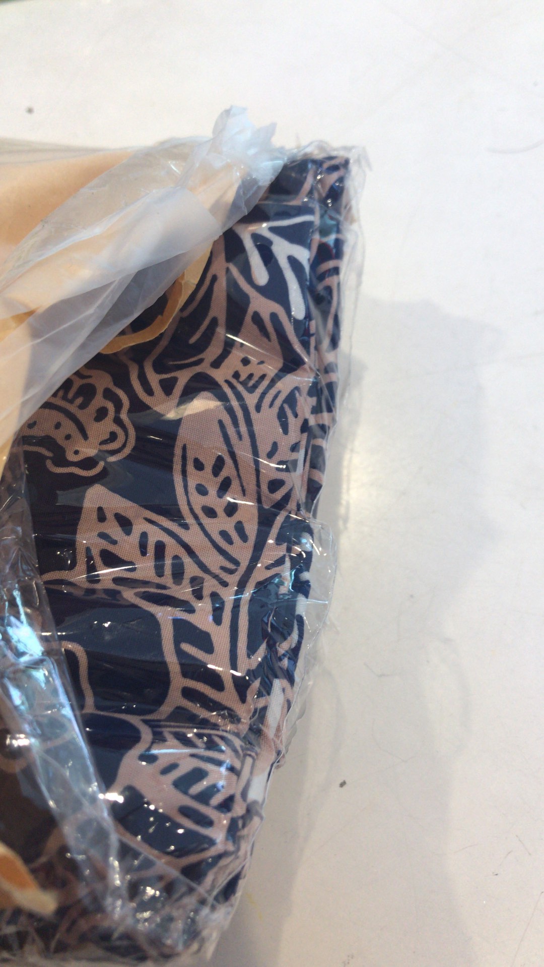 Kain Batik Cap Semi Tulis Solo Premium 100% Handmade Bunga Navy Cream Katun Primis Super