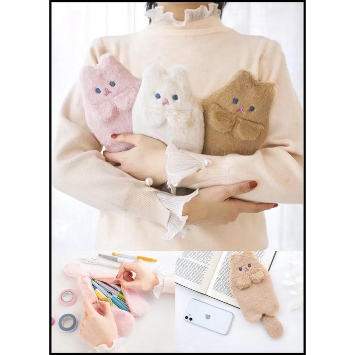 

Panache Bentoy Soft Kawaii Pencil Case Money Bag Kotak Tempat Pensil