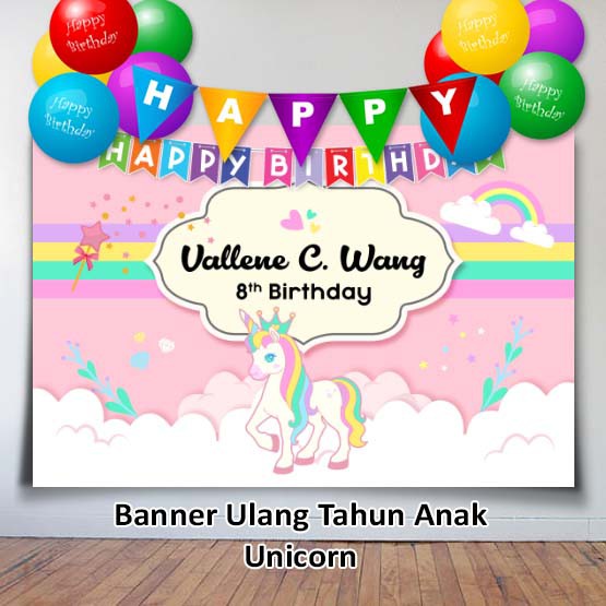 20+ Trend Terbaru Stiker Ulang Tahun Anak Unicorn - Aneka ...