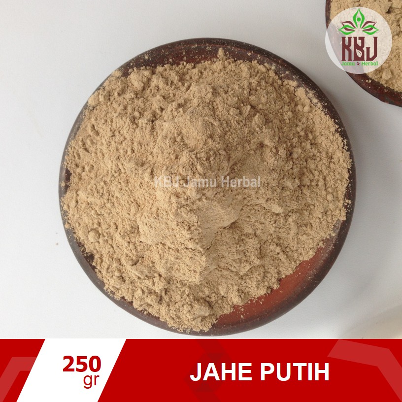 

Jahe Putih Bubuk Serbuk Murni Tanpa Campuran Emprit Organik 250 Gr - KBJ Jamu Herbal