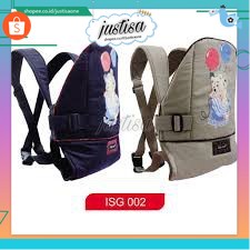 Promo !! BABY SCOT GENDONGAN BAY RANSEL SABLON PRINT/GENDONGAN BABY SCOTS BABY CARRIER / GENDONGAN BABY