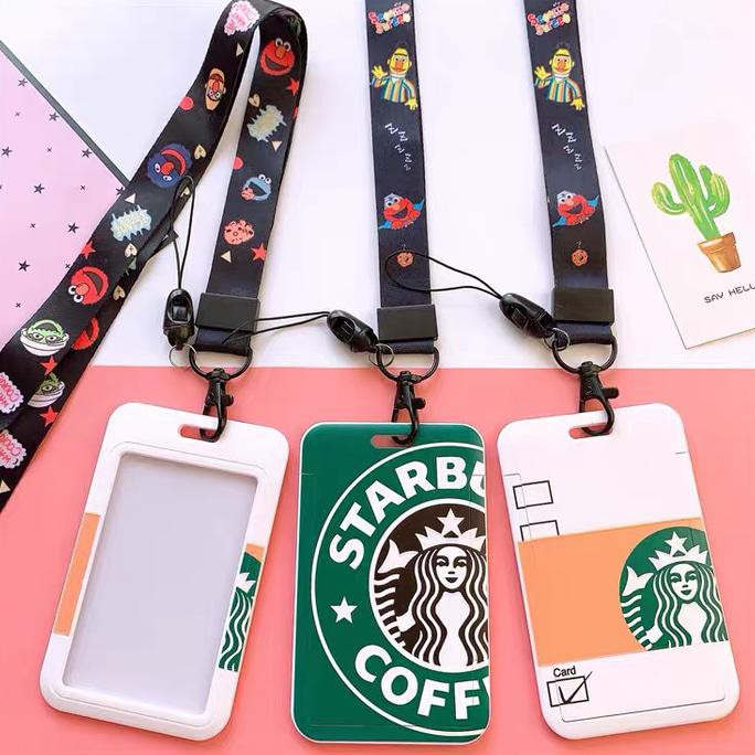 

✨ BISA BAYAR DITEMPAT✨ Tempat Kartu Unik / ID Card Holder Motif Coffee ☕️ For Kartu MRT