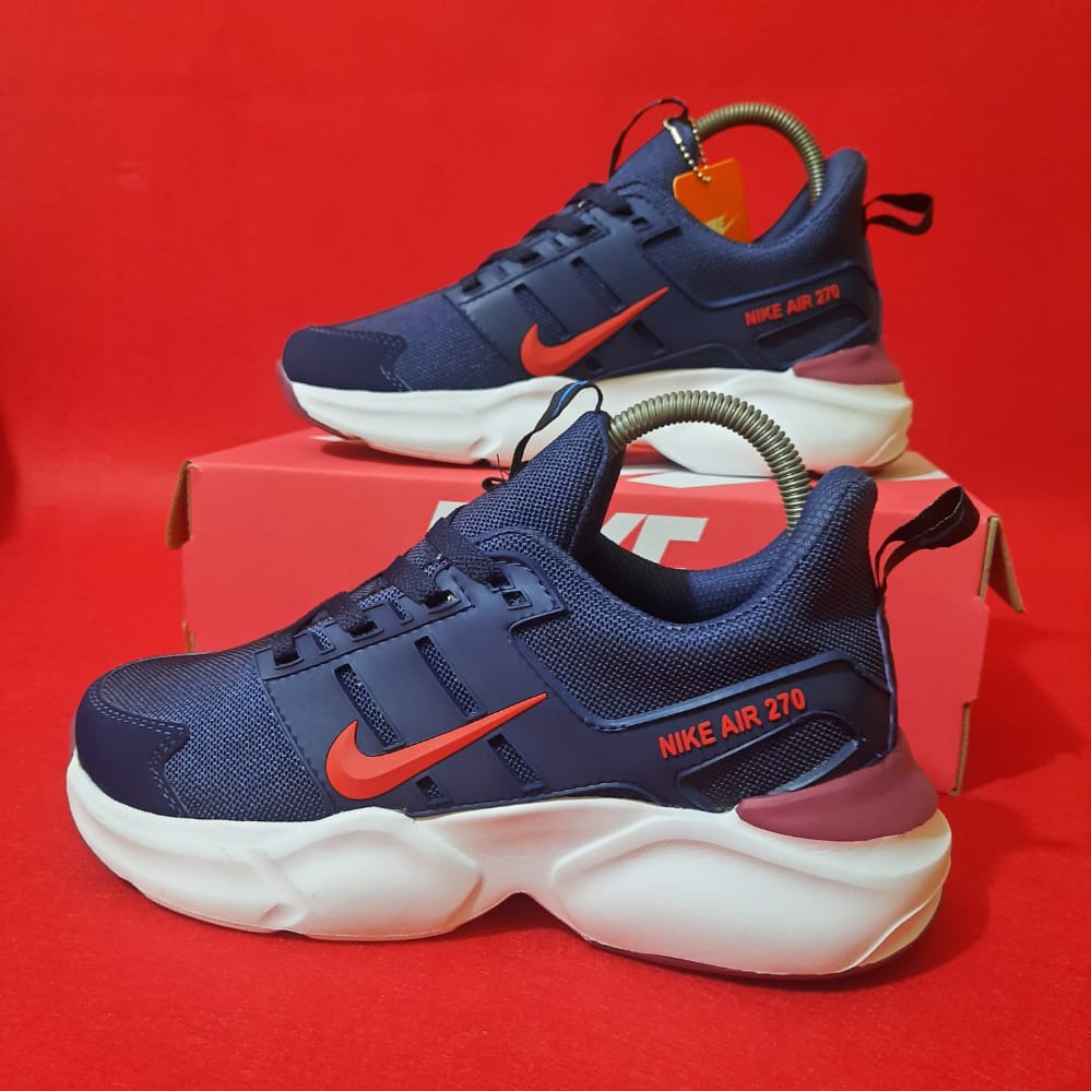 sepatu running nike_air max 702 warna navy lis merah original/sepatu olahraga-sepatu jalan pria-wanita/sneakers sport model terbaru/sepatu lari wanita-pria kekinian