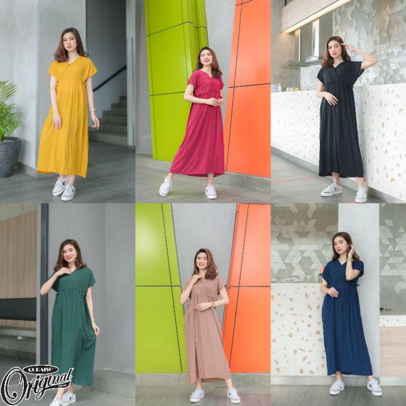 BAJU TIDUR KEKINIAN DASTER BUSUI KIMONO LONGDRES | DASTER RAYON | DASTER RAYON BUSUI