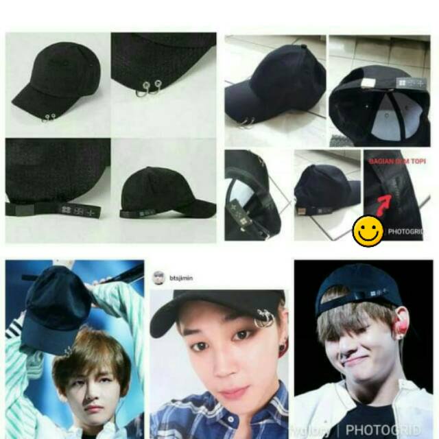 Topi BTS Wings Tour..